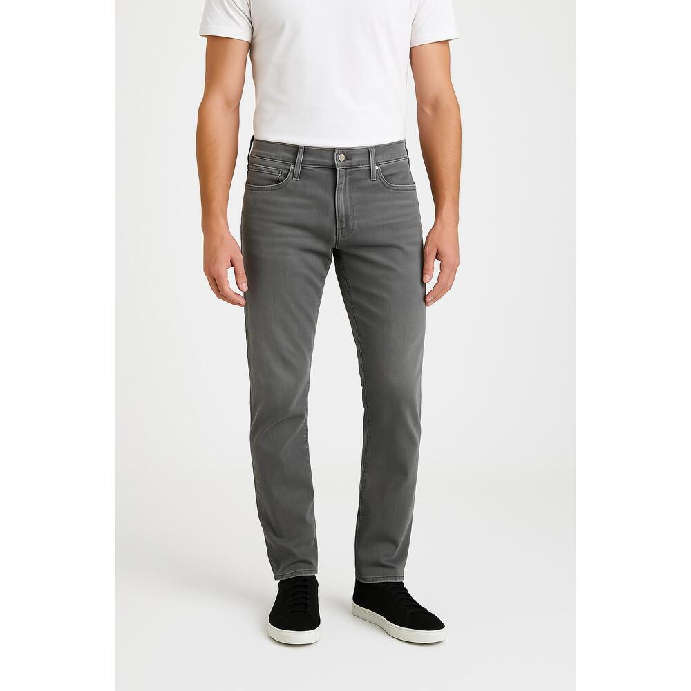 AG Adriano Goldschmied Pants Mens 30x30 Gray Everett Slim Straight Italian
